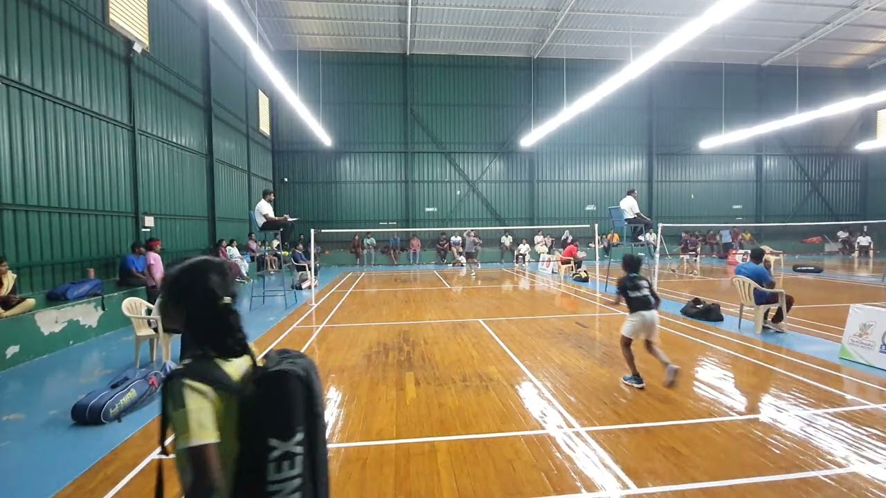 Siya Vs ushriya shree under 13 badminton ranking tournament (1 of 2)