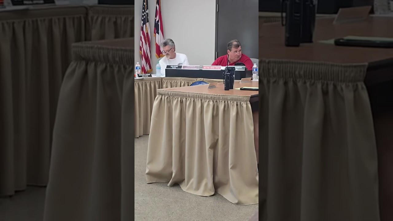 Vermilion Township Meeting 8/6/2025