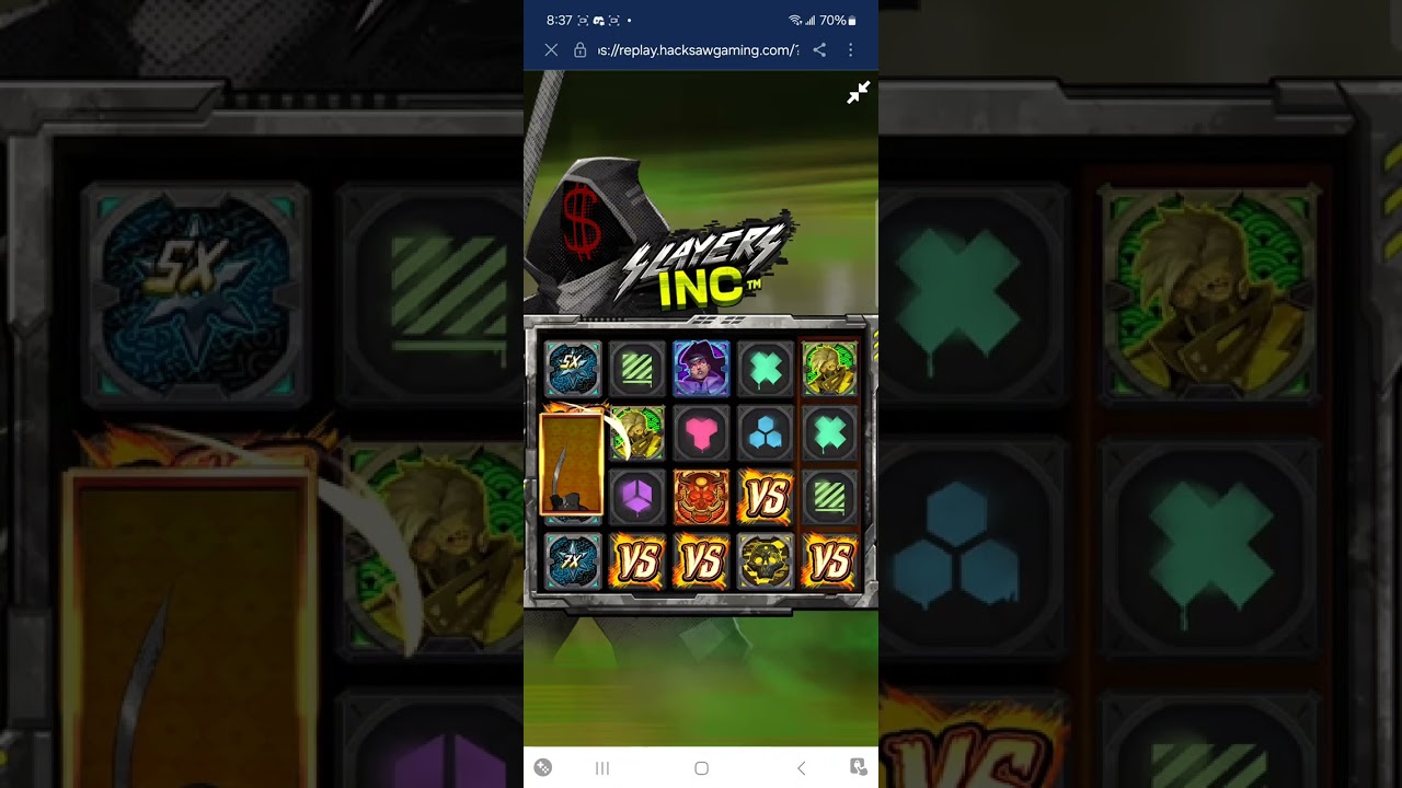 SLAYERS INC. full screen VS bonus win 3307 X