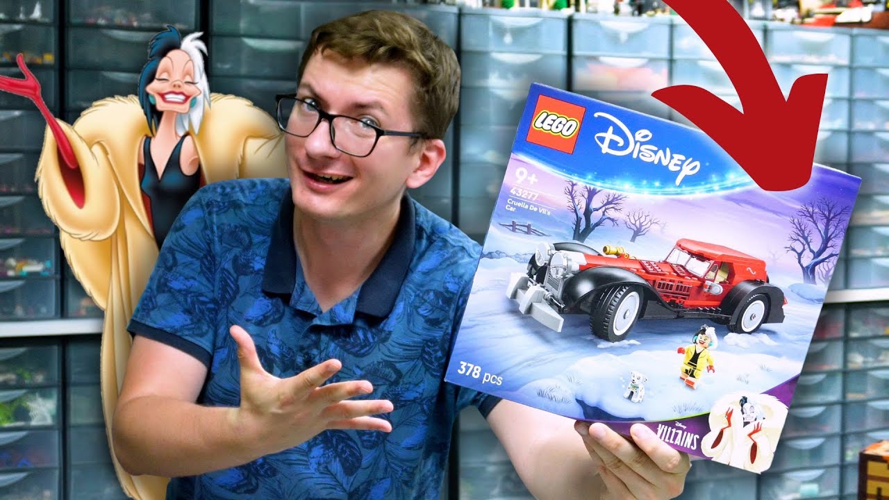 SAMOCHÓD CRUELLI DE VIL 🚨 LEGO DISNEY 43277 / RECENZJA