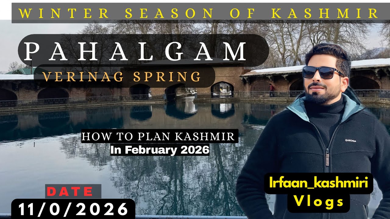 Pahalgam to Verinag Spring | Hidden Paradise of Kashmir 2026 🌊❄️
