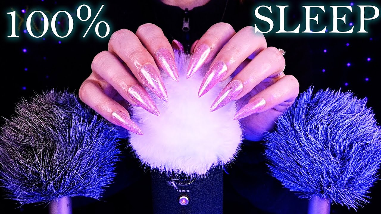 9 Hours of Mic Scratching & Rain Sounds 🌧️ ASMR for Deep Sleep & Relaxation