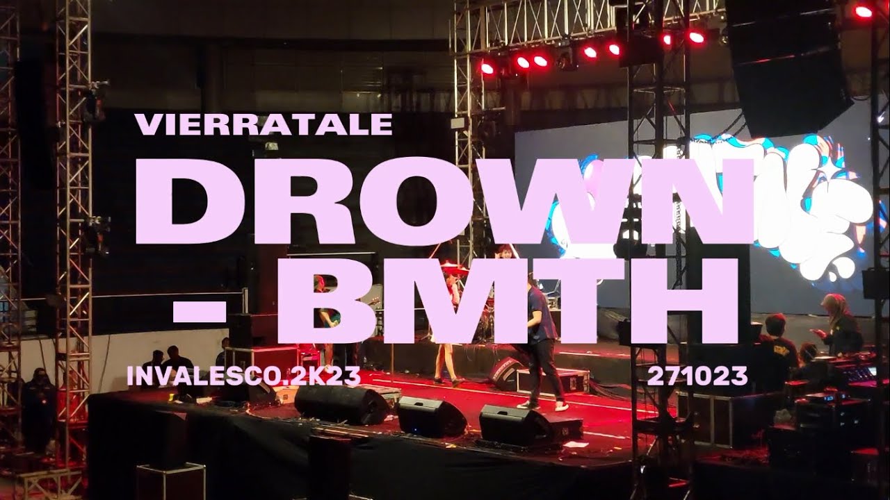 Drown by Bring Me The Horizon - Vierratale | Invalesco 2k23 | DBL Arena Surabaya