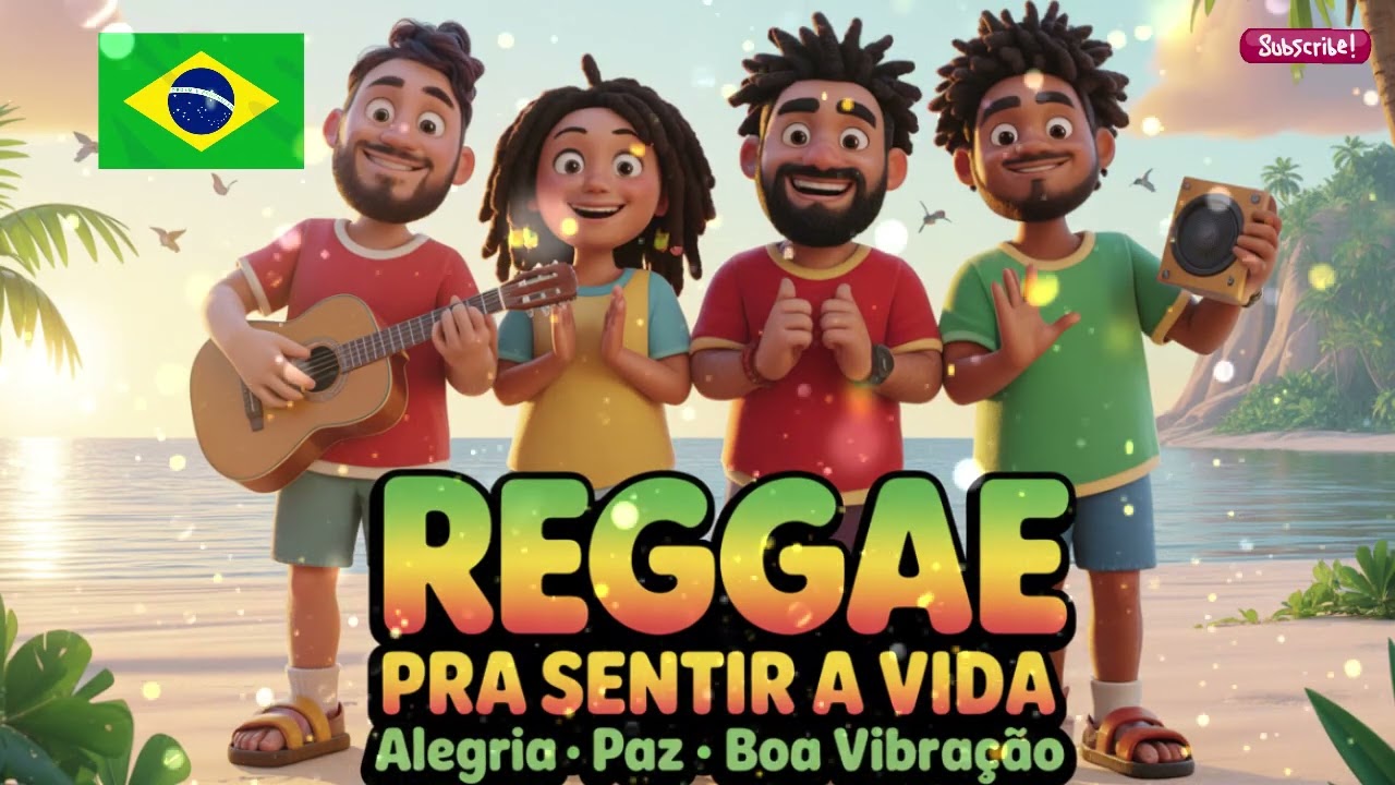 🌅✨ Final de Tarde 2025 | Reggae Calmo & Brisa Positiva • 1 Hora