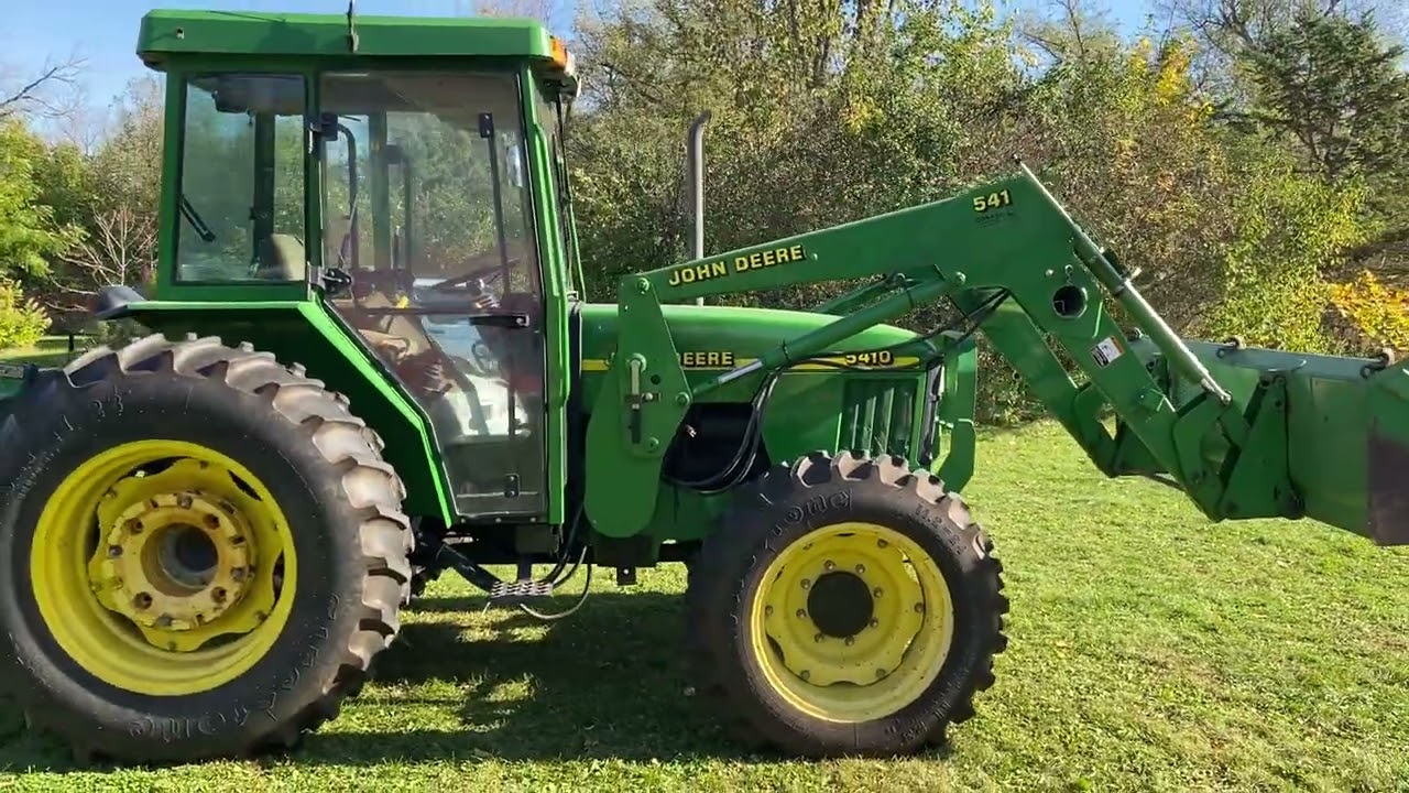 2001 John Deere 5410 MFWD Power Reverser w/JD Loader, McMullen Auctions