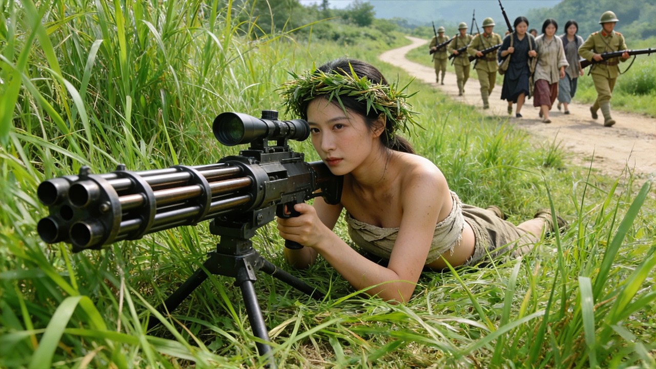 神槍手設伏，遠程精準爆頭敵軍，瞬間全殲整連日軍！⚔️ 抗戰 | Kung Fu