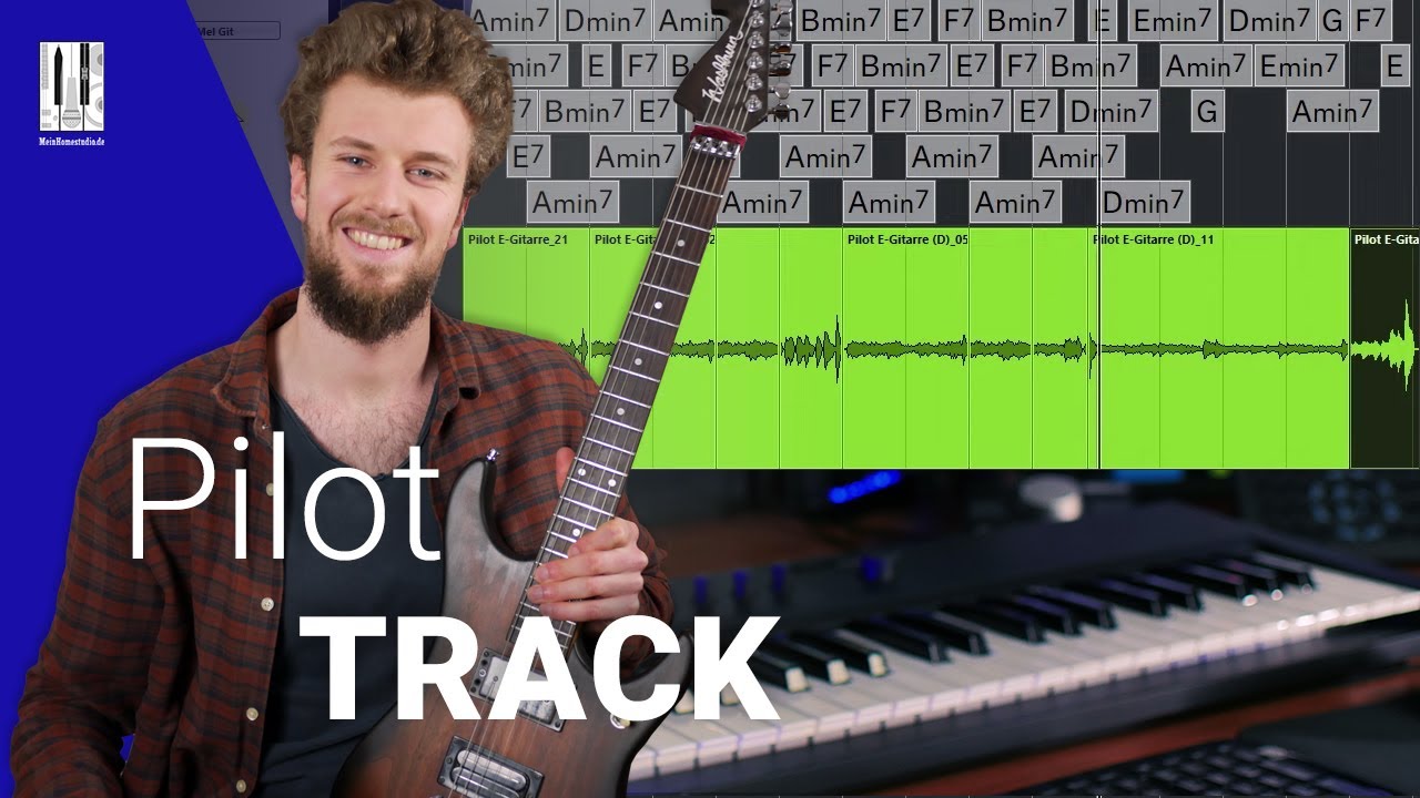 Rock Musikproduktion mit Cubase 11 Lek. 01 | Pilot Track komponieren