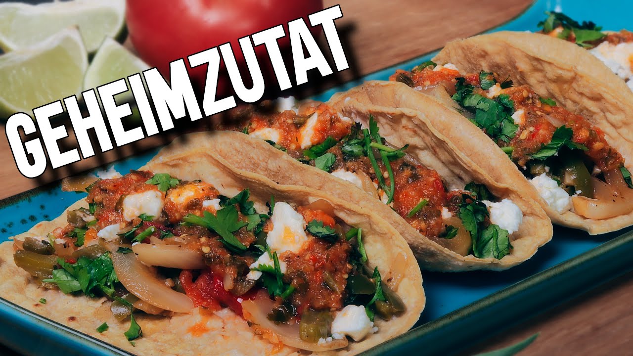 Das Geheimnis der leckersten vegetarischen Tacos Mexikos!