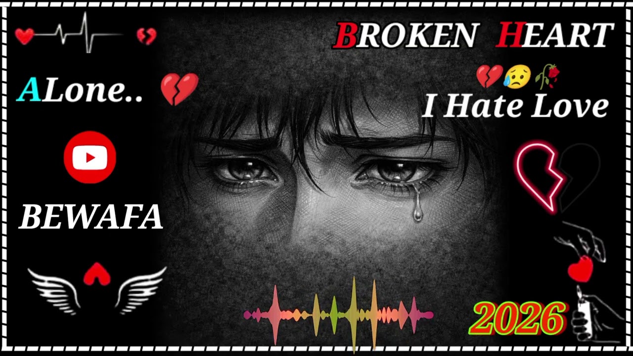 आँखों से आँसु की धार 💔 Aankhon Se Aansu Ki Dhaar ❤‍🩹 Hindi sad song 😢 breakup song 😭 Bewafa song