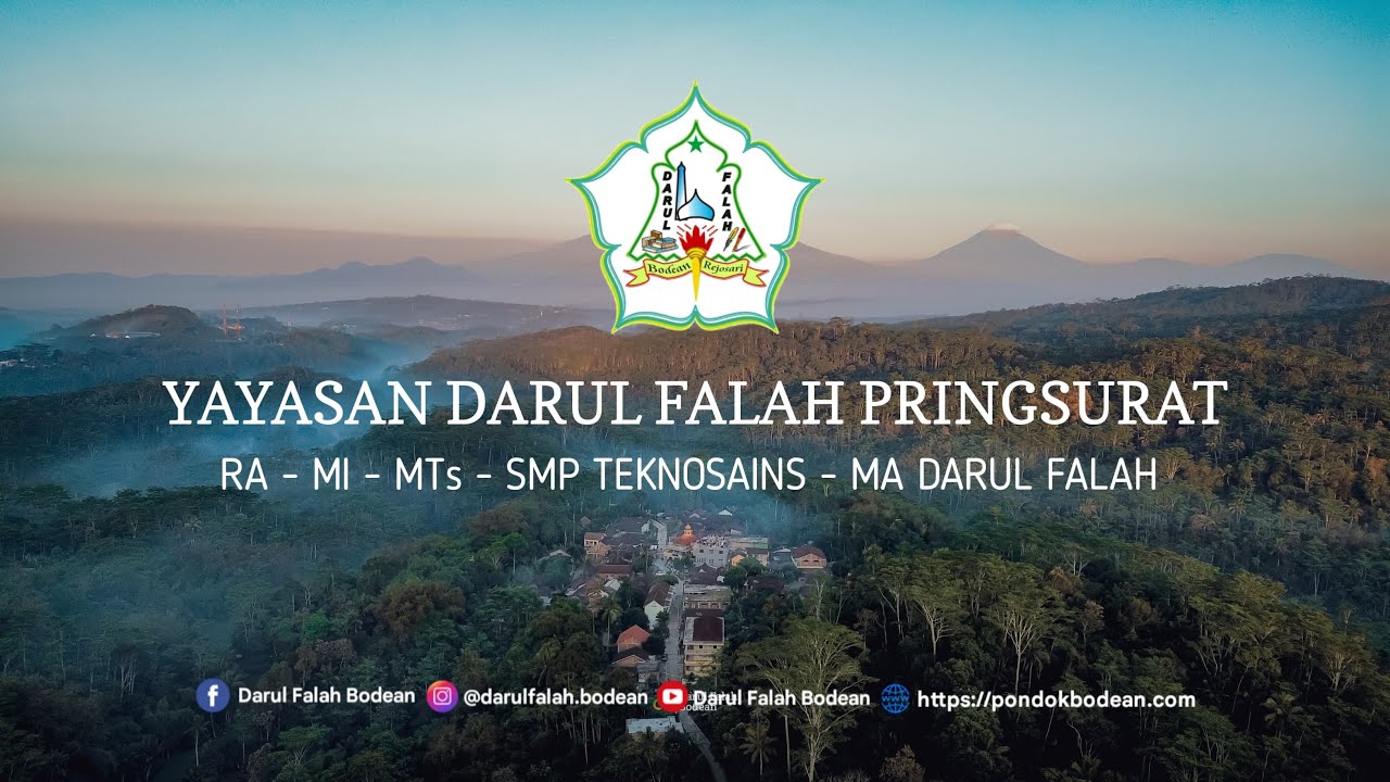 PROFIL YAYASAN DARUL FALAH PRINGSURAT 2025 | PPDB | PSB 2025