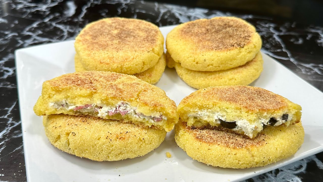 LA HARCHA C'EST BON, mais farci c'est tellement mieux 👩🏻‍🍳 Galettes de semoule à la poêle