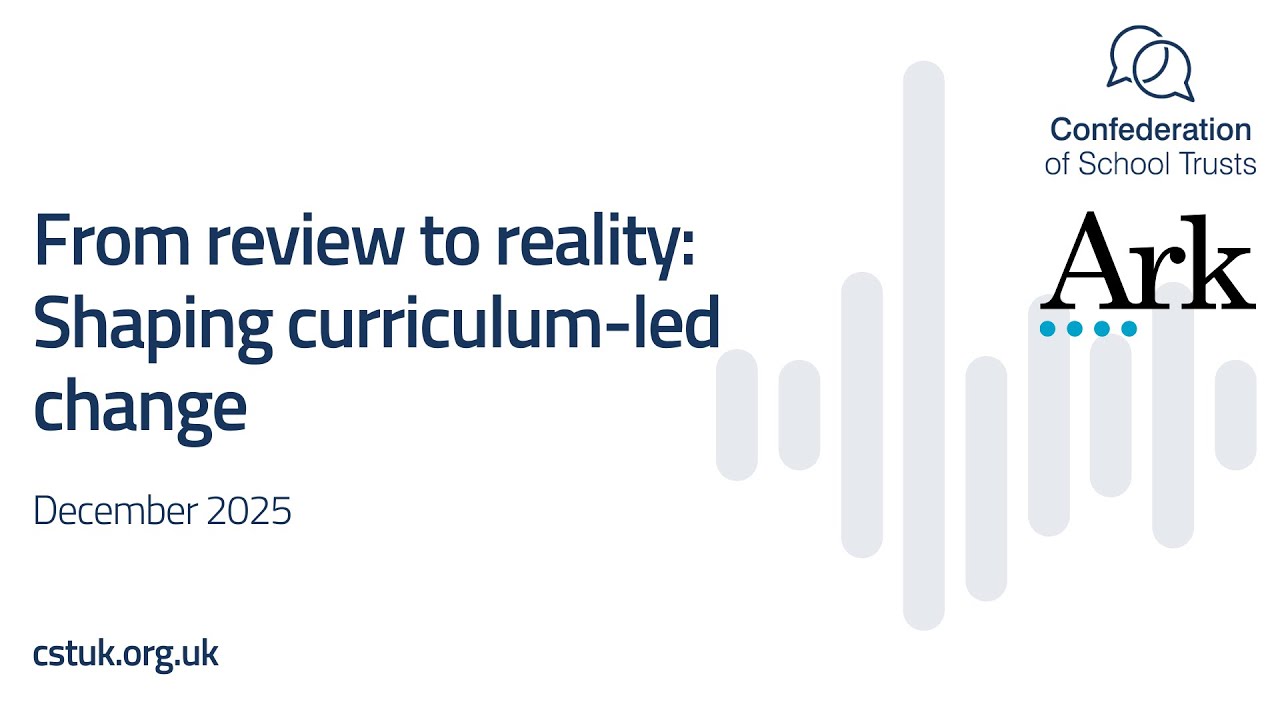 From review to reality: Shaping curriculum-led change