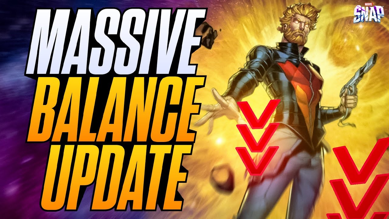 В этом обновлении баланса Marvel Snap Balance Update происходит МАСШТАБНОЕ ослабление ключевых ме...