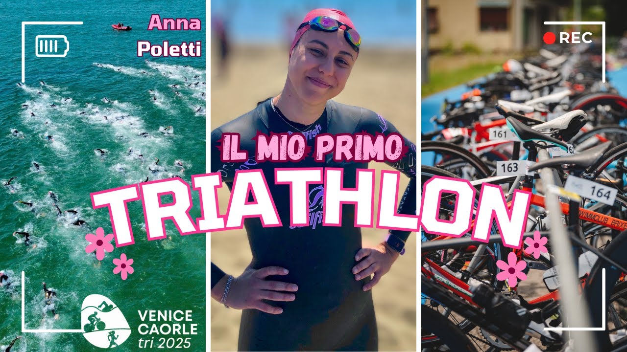 Il mio primo TRIATHLON 🏊🚴🏃‍♀️Venice Caorle Tri Sprint 2025