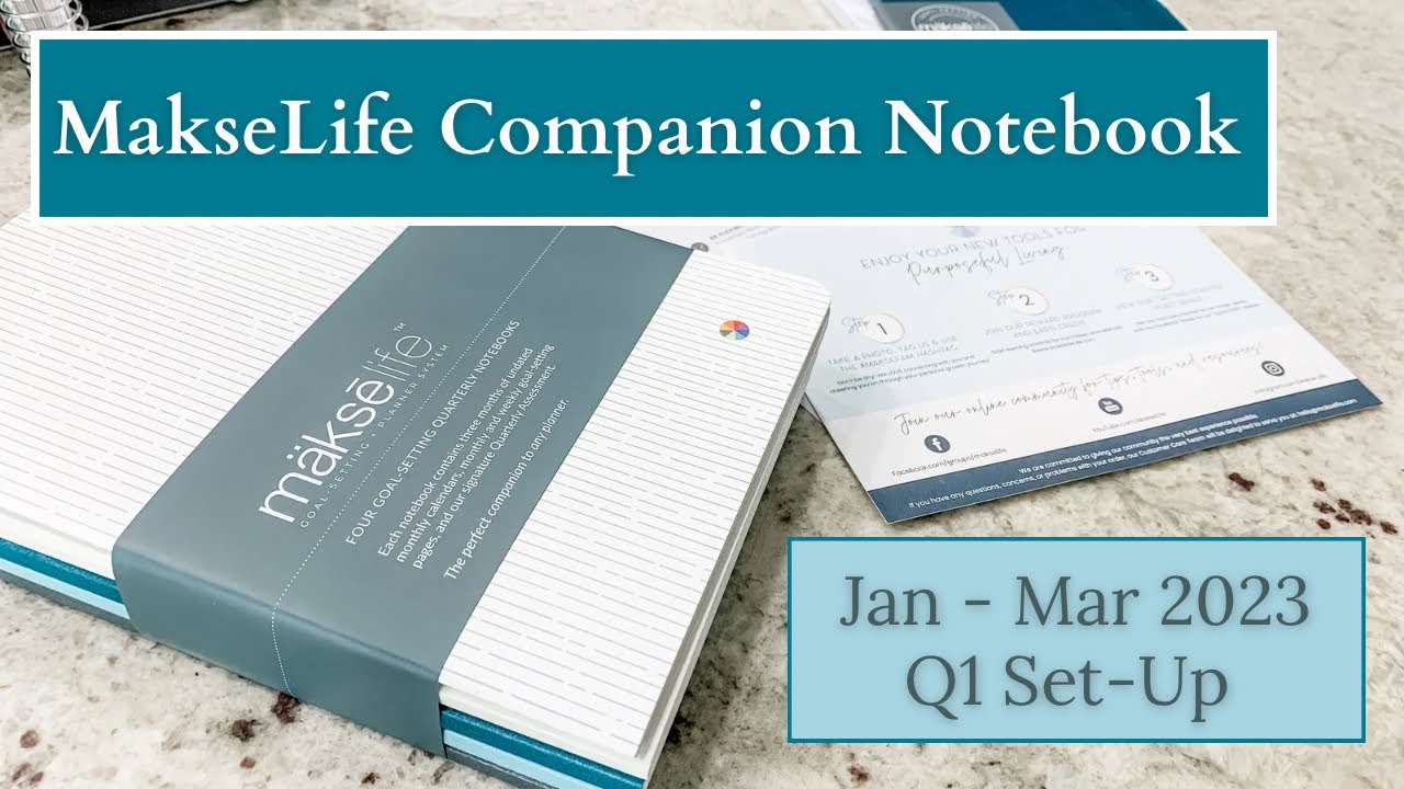 Планировщик MakseLife на 2023 год: настройка на первый квартал | Блокнот-компаньон | Планируйте в...