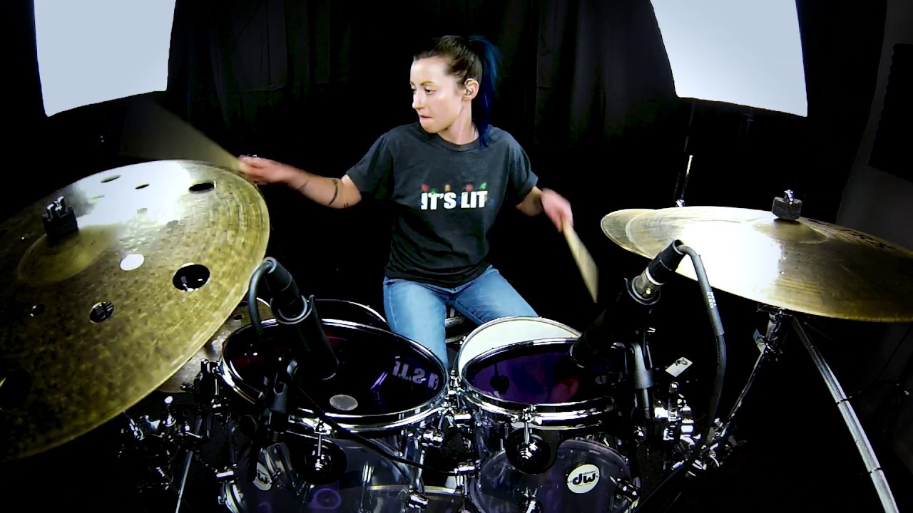 Lindsey Raye Ward - Sia - Santa's Coming For Us (Drum Cover)