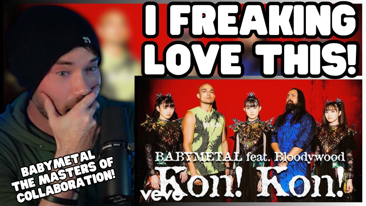 Metal Vocalist Reacts - BABYMETAL - Kon! Kon! feat. Bloodywood (OFFICIAL MUSIC VIDEO)