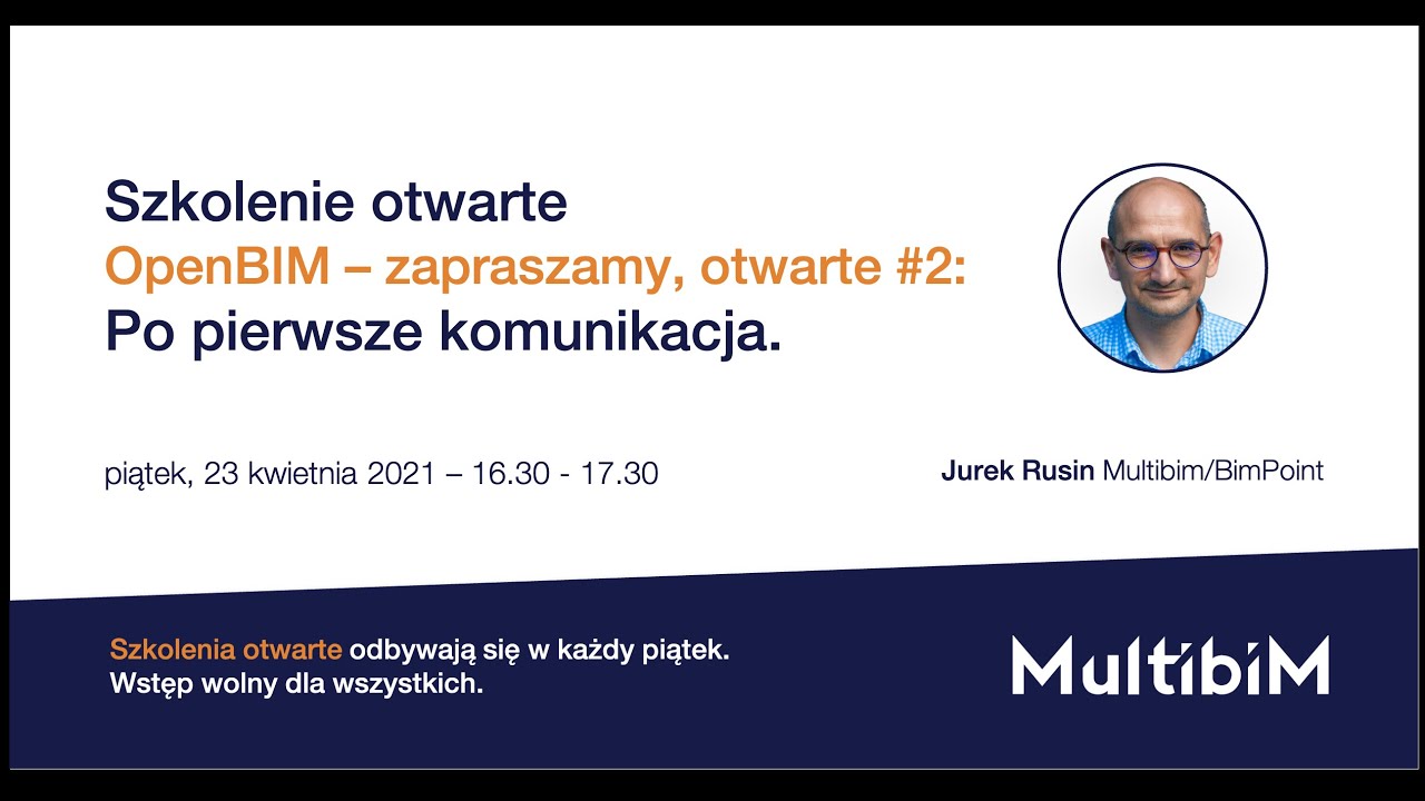 OpenBIM - zapraszamy, otwarte #2: Po pierwsze komunikacja.