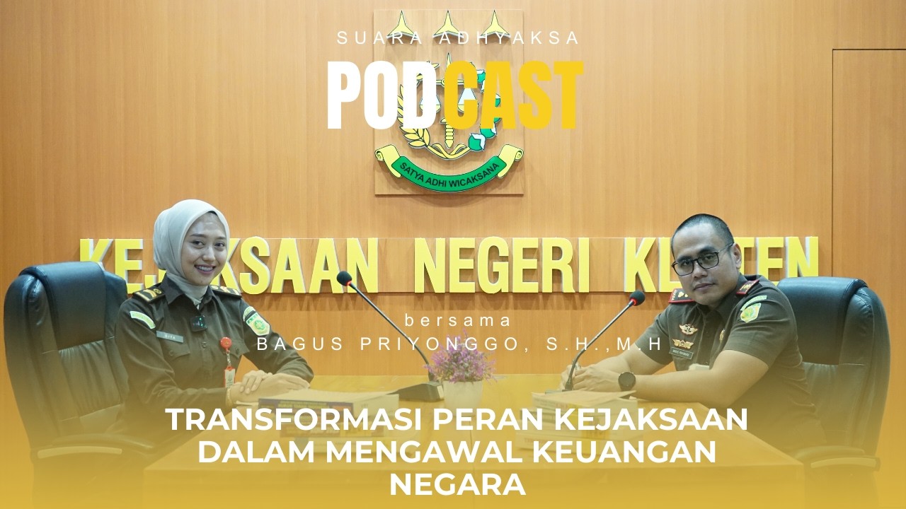 SUARA ADHYAKSA KLATEN EPS 3 - BERSAMA BAGUS PRIYONGGO, S.H.,M.H