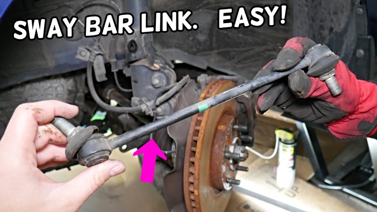 KIA OPTIMA SWAY BAR LINK REPLACEMENT REMOVAL