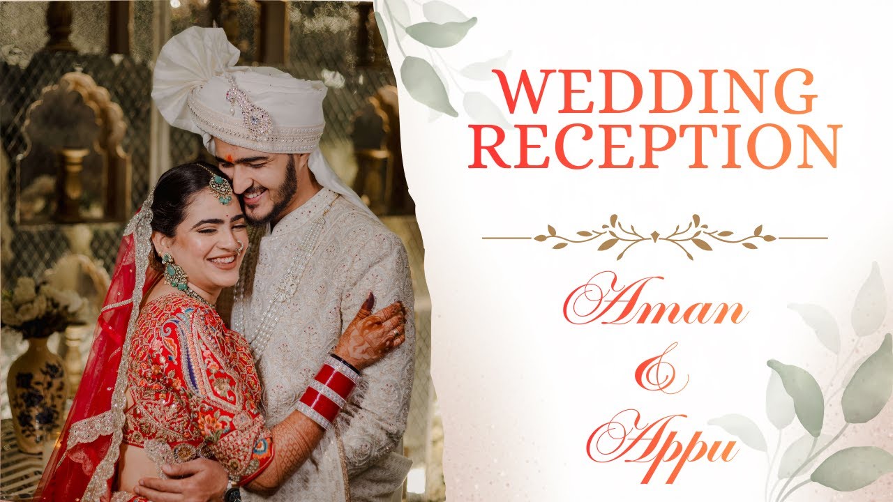 Our Wedding Reception Night | Aman & Appu | Love, Music & Forever Begins #india #wedding #youtube