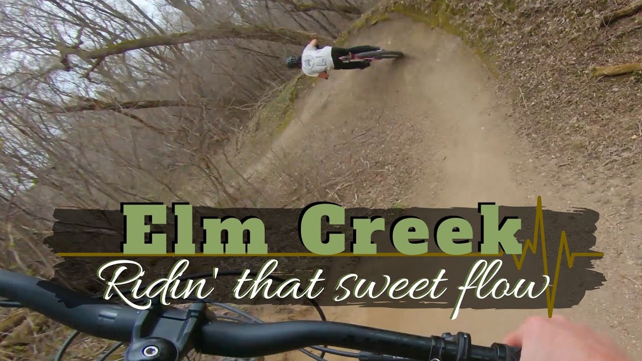 Riding MTB at Elm Creek in Champlin, MN