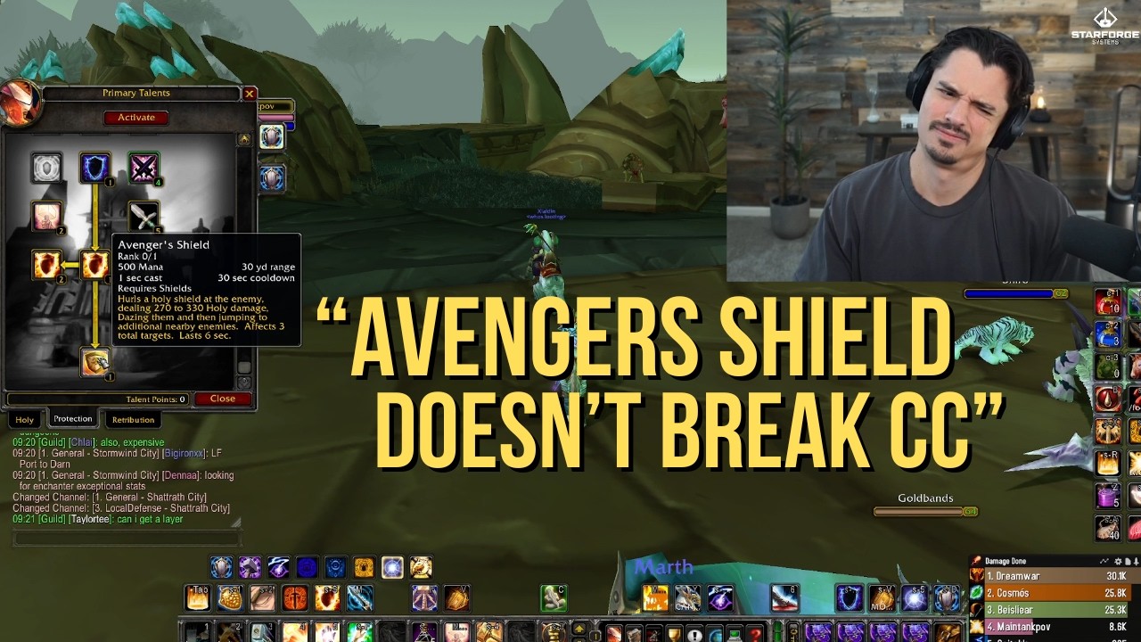 Does Avenger's Shield Break CC? WoW MythBusters