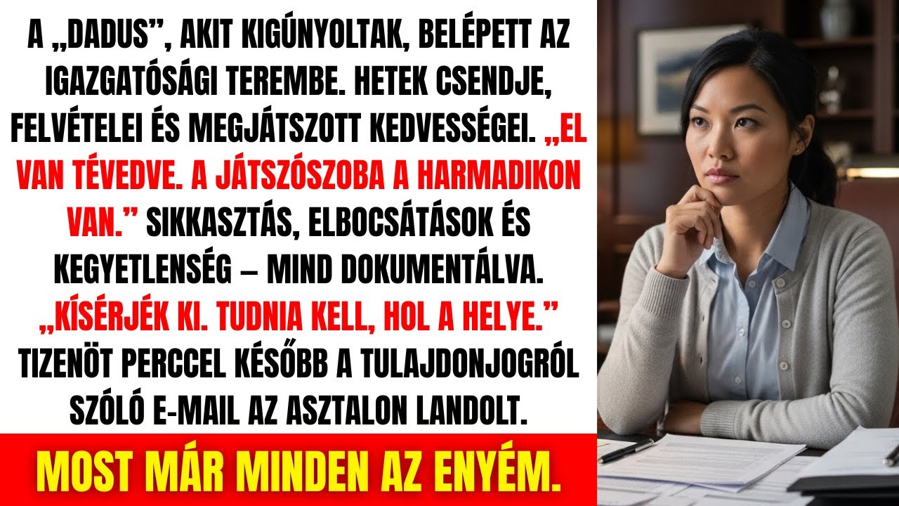 Kirúgtak Mert „Dajka” Voltam… De Titokban Én Voltam Az Új TULAJDONOS