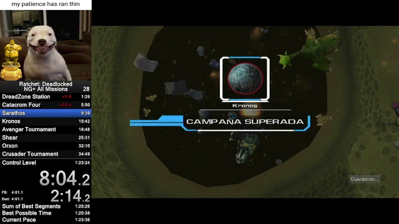 [World Record] Ratchet: Deadlocked - NG+ All Missions Speedrun in 
