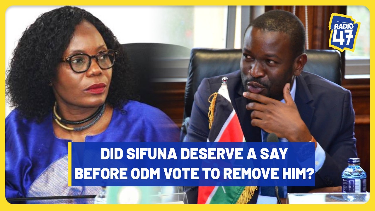 Edwin Sifuna alistahili nafasi ya kujieleza kwenye NDC ya ODM kabla ya kura ya kumwondoa kupigwa.