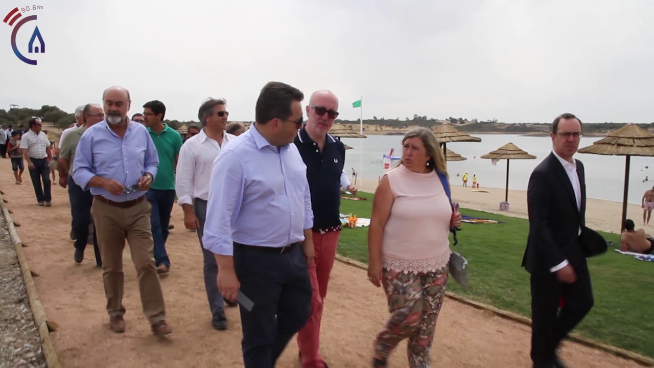 Campanário TV: A inauguração da Praia Fluvial de Mourão