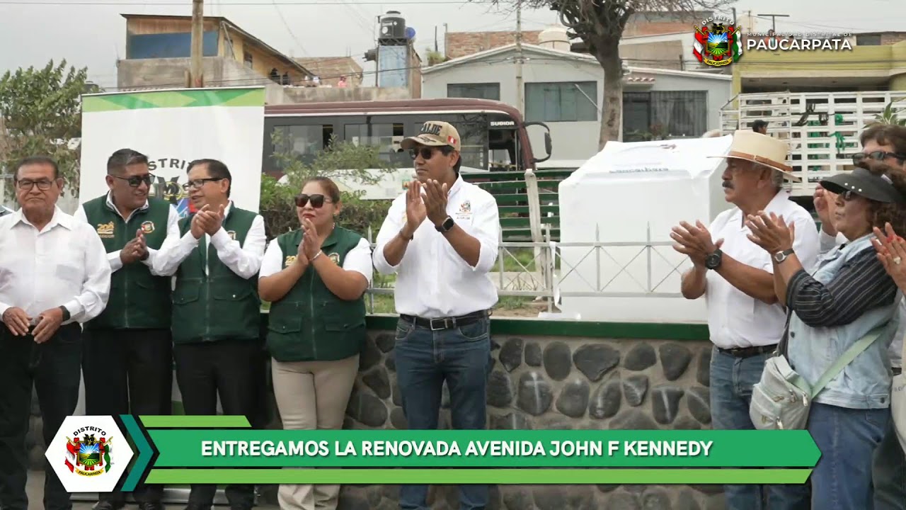 #Arequipa || Entrega de obras en Paucarpata