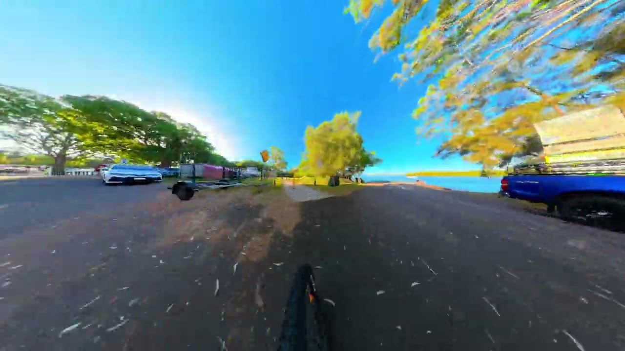 DJI OSMO 360. Cycling around Donnybrook, Queensland.