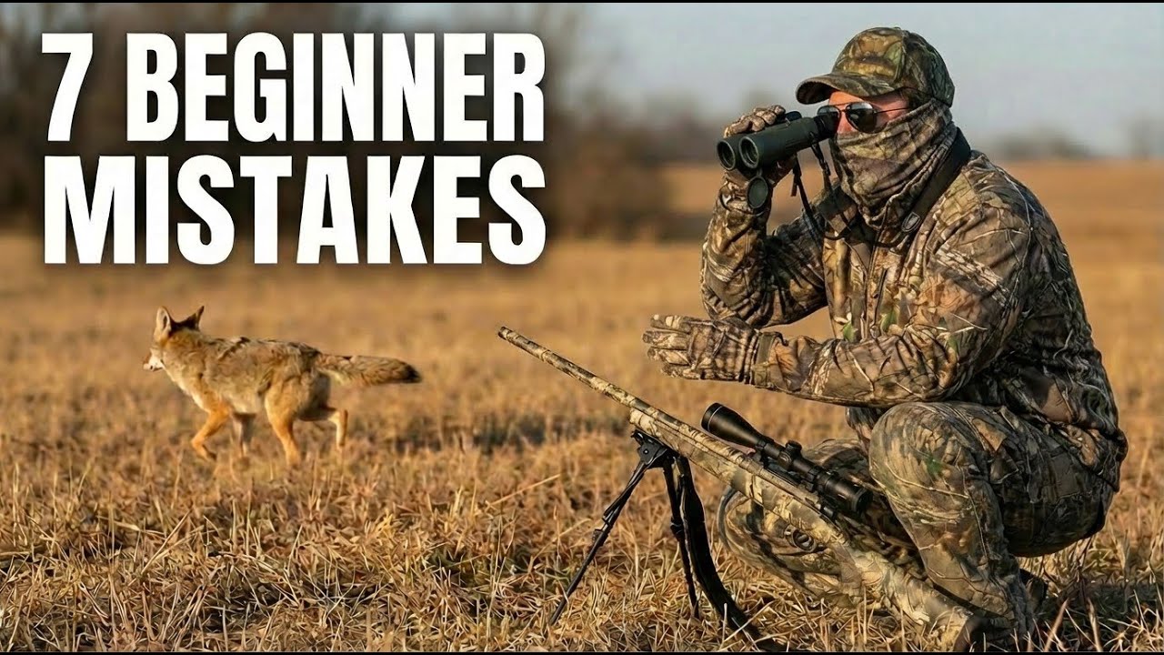 You're Making These 7 Coyote Hunting Mistakes #Coyote Hunting Tips #coyote hunting mistakes