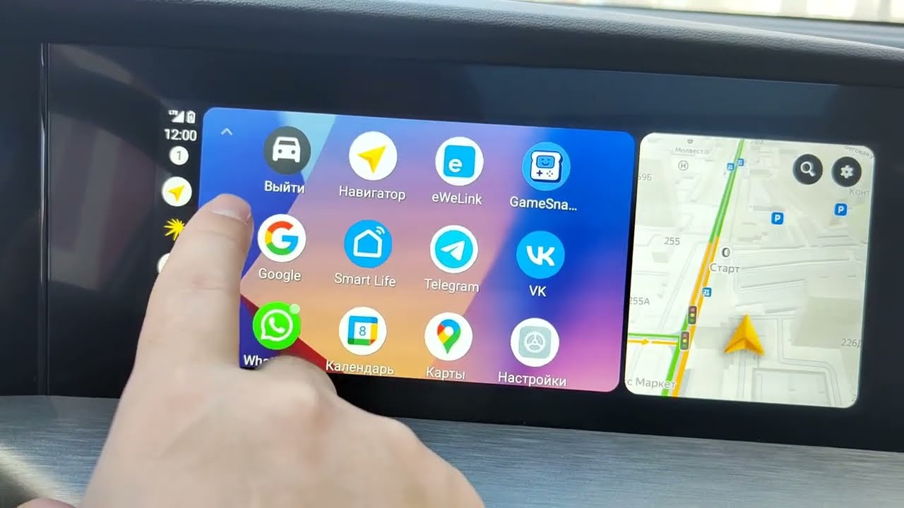 Установка Android auto на Changan CS35 plus new через Hackchan.ru (2025 г.)