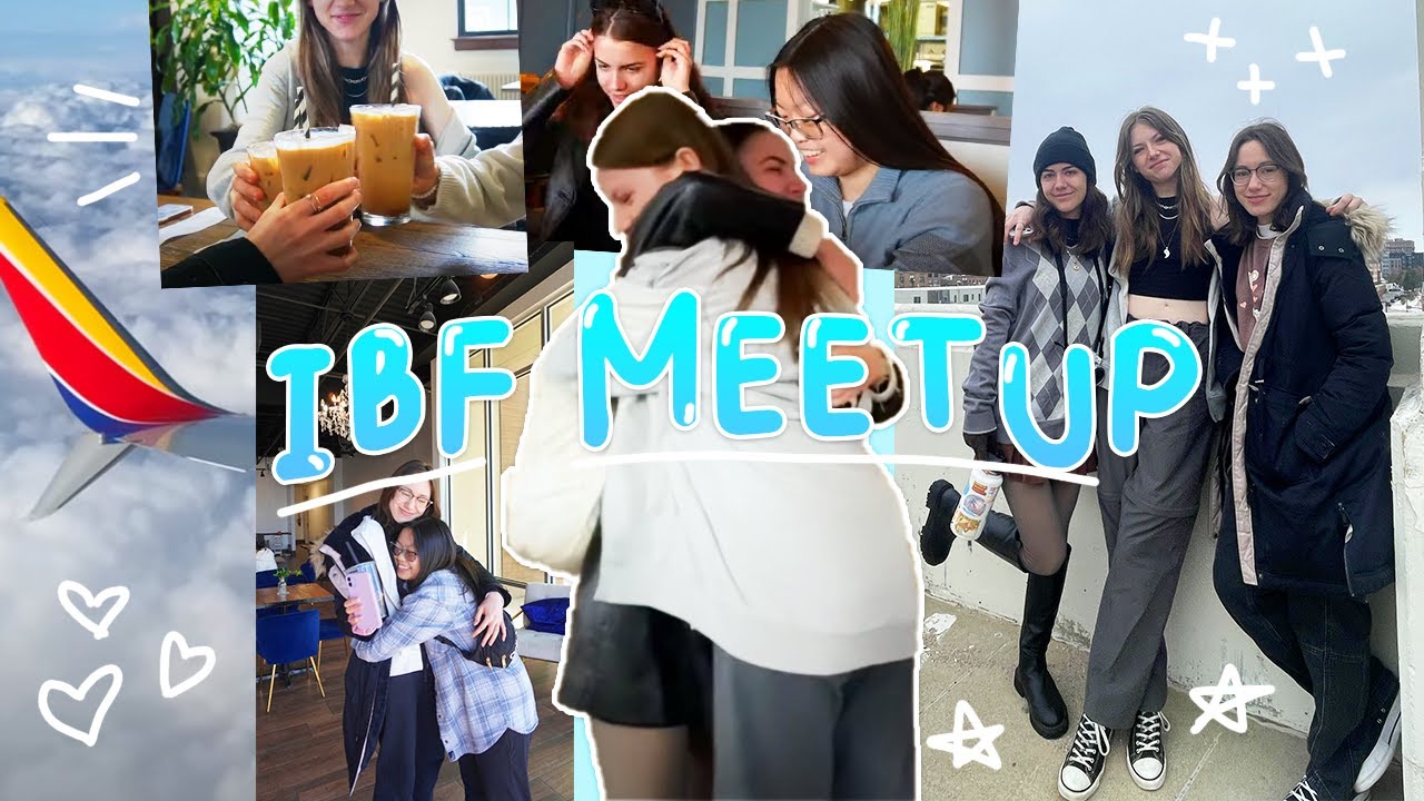 flying across the country ALONE to meet my online friends
