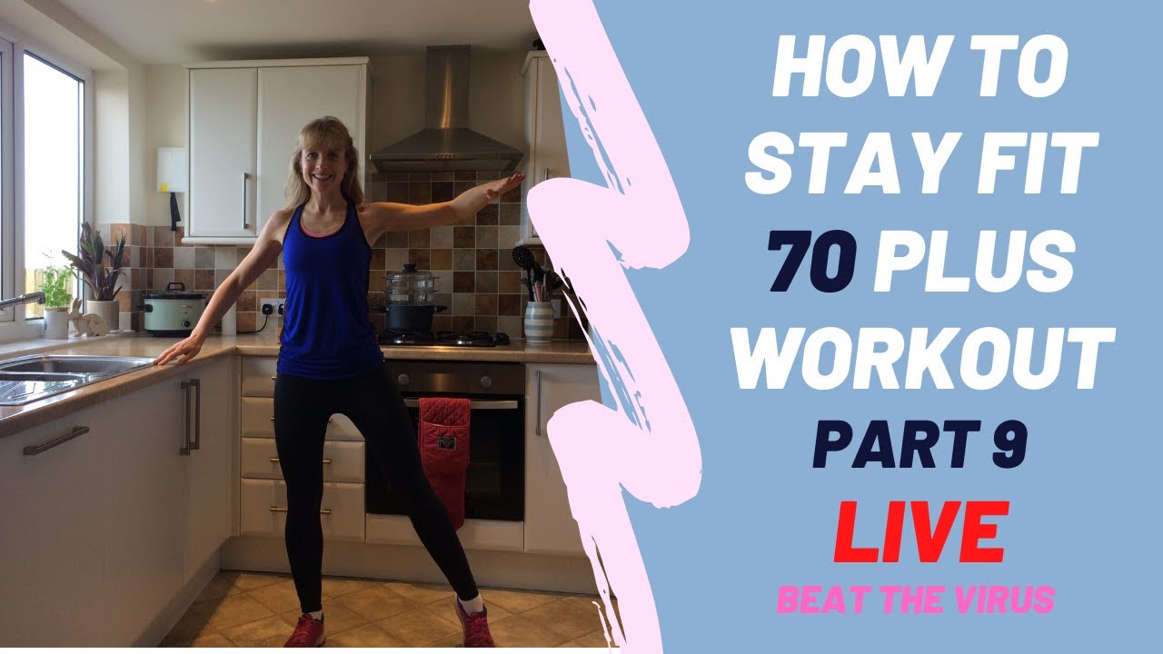Part 9 - LIVE 70 plus Kitchen Workout Monday 6th April