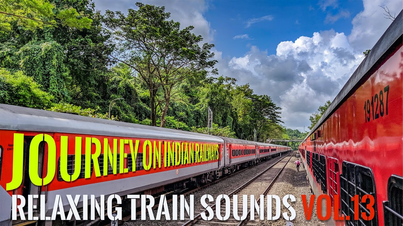 Journey on Indian Railways: Relaxing Train Sounds Ep.13 | Mandovi Express New LHB Ratnagiri-Panvel