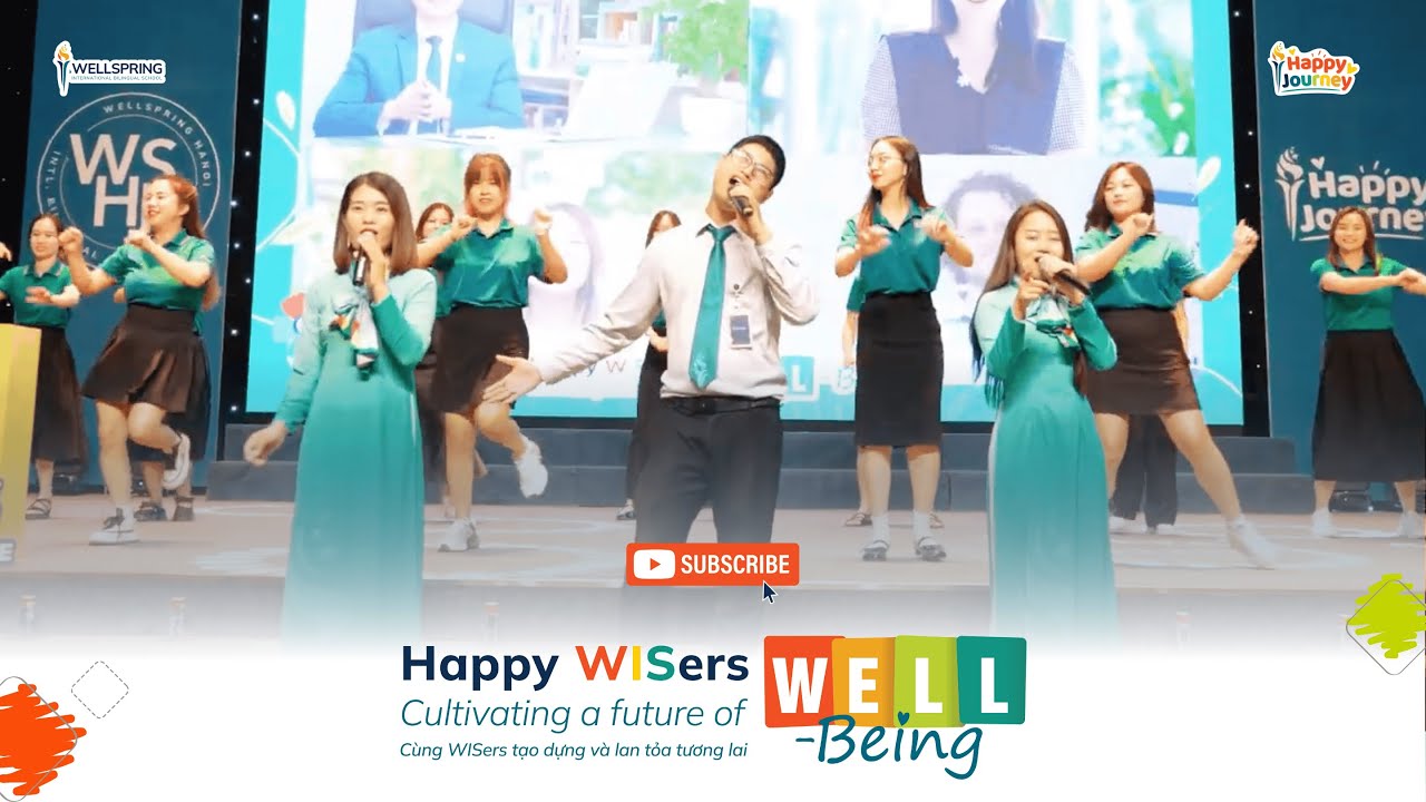 Bài hát chủ đề năm học 2024-2025: Happy WISers: Cultivating a Future of Wellbeing | Wellspring Hanoi