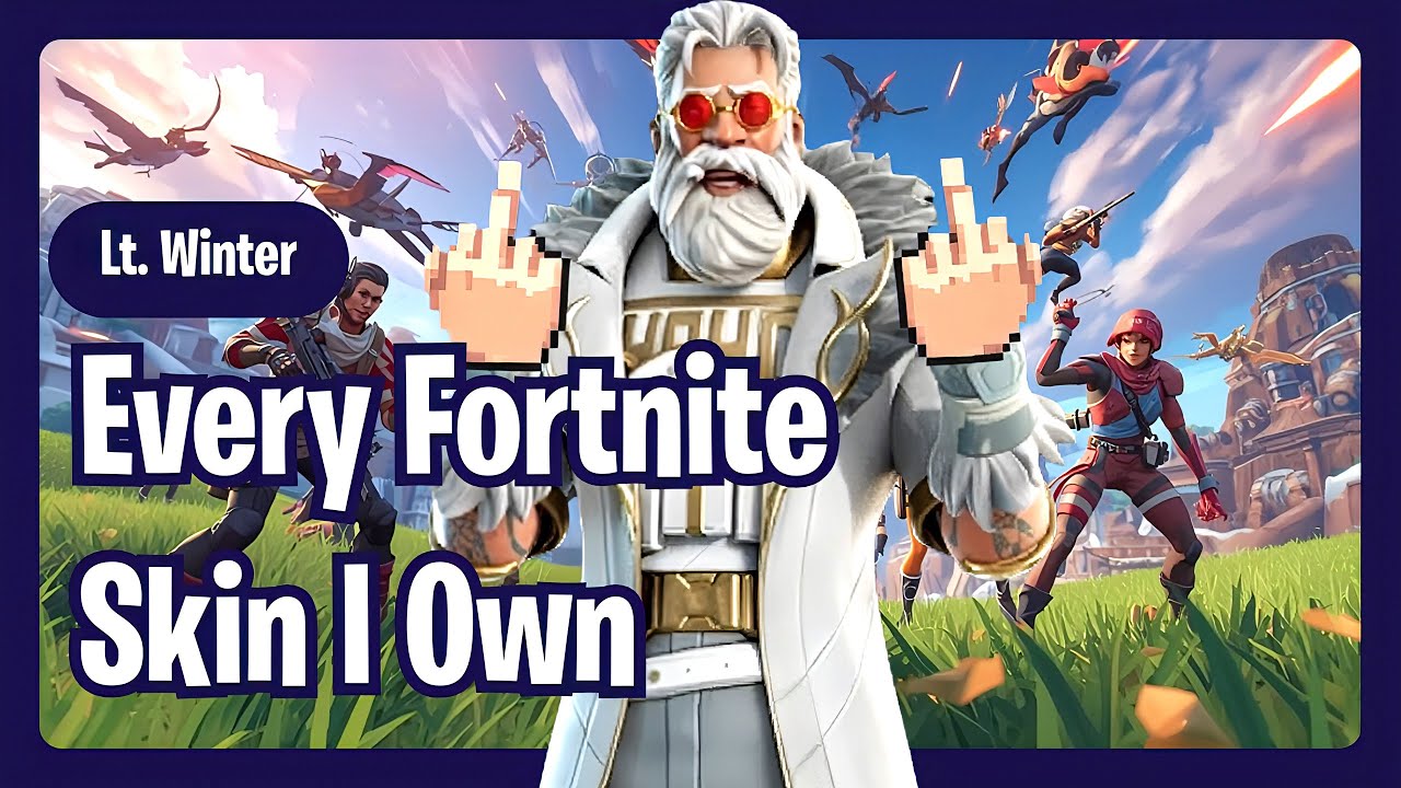 Every Fortnite Skin I Own (2026) &mdash; Lt. Winter &mdash; Blitz Royale (Zero Build) Ep. 16