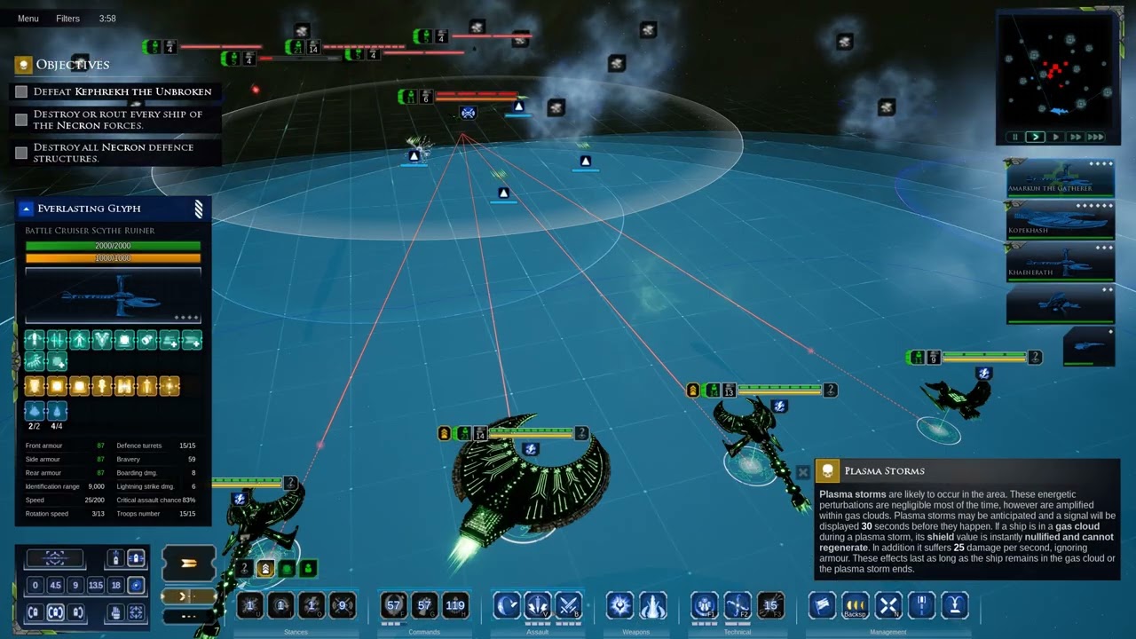 Battlefleet Gothic Armada 2 -  Necron Campaign 7 - Rebellion!