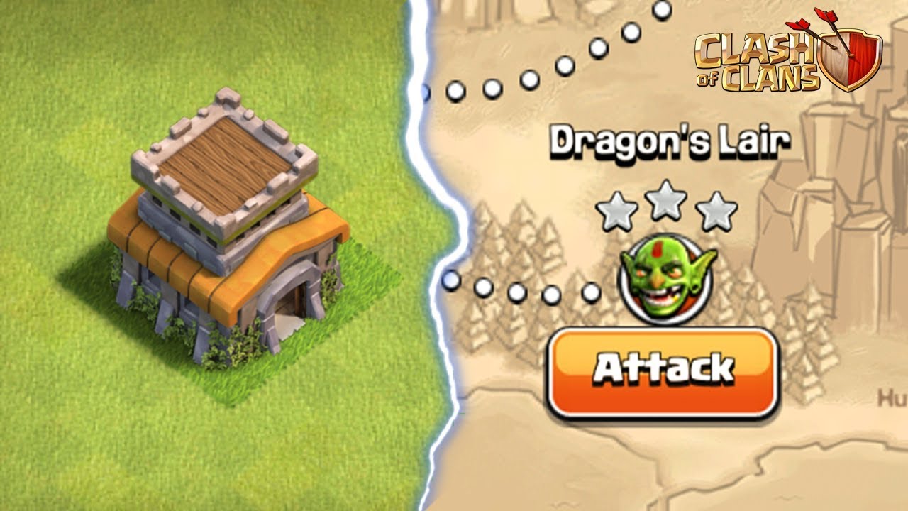 How to 3 Star 'Dragon's Lair' Goblin Map with Townhall 8 | Clash of Clans |