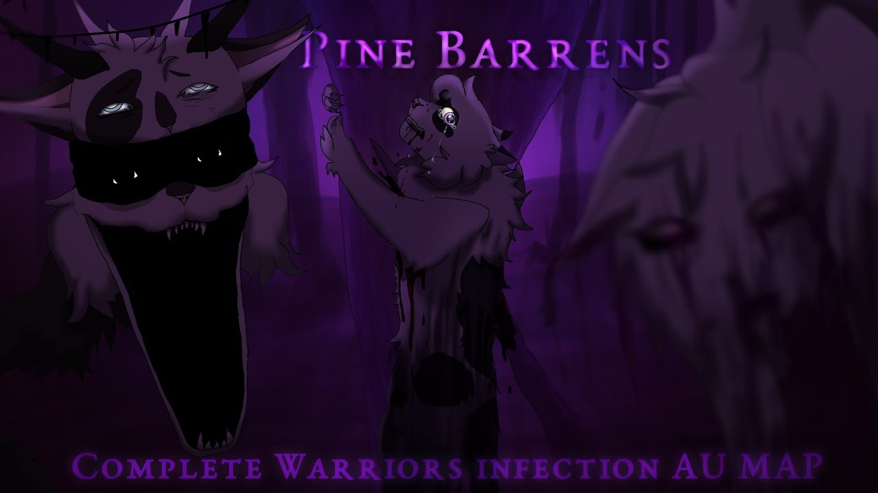 Pine Barrens thumbnail entry speedpaint (Warrior cats map)