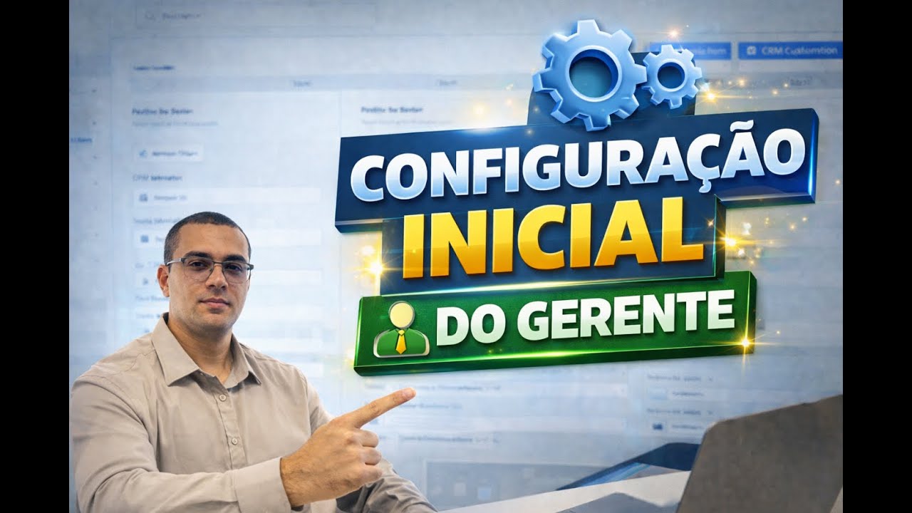 CRM White Label configuração inicial do gerente