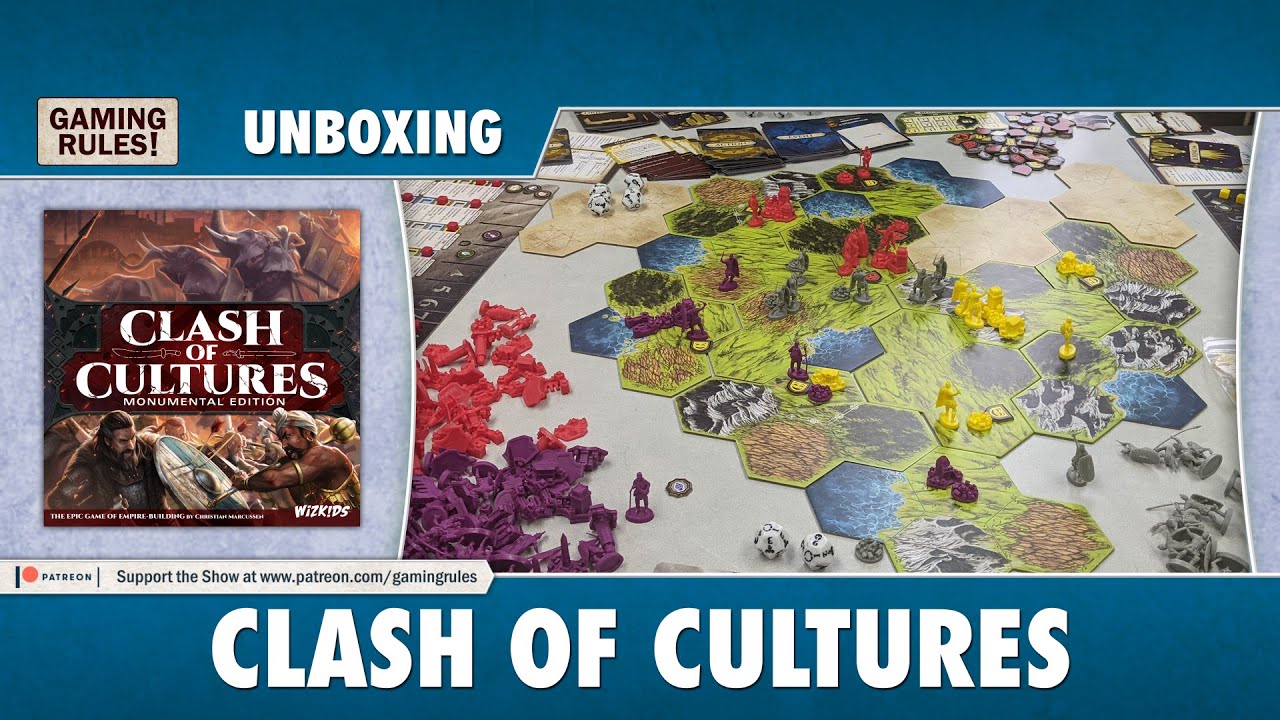 Clash of Cultures: Monumental Edition - Unboxing