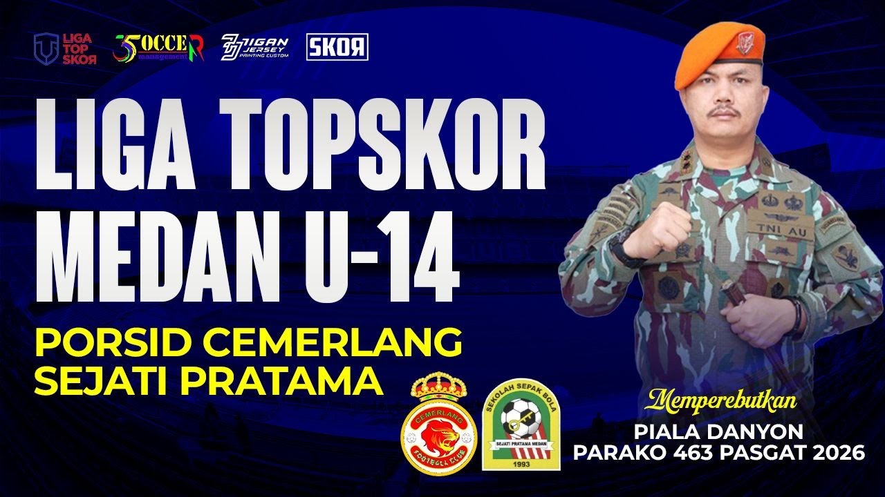 LIGA TOP SKOR U14 : PORSID CEMERLANG vs SEJATI PRATAMA