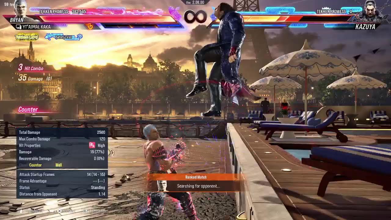 p1 amir shehzaad vs p2 ajmal kaka tekken8 live