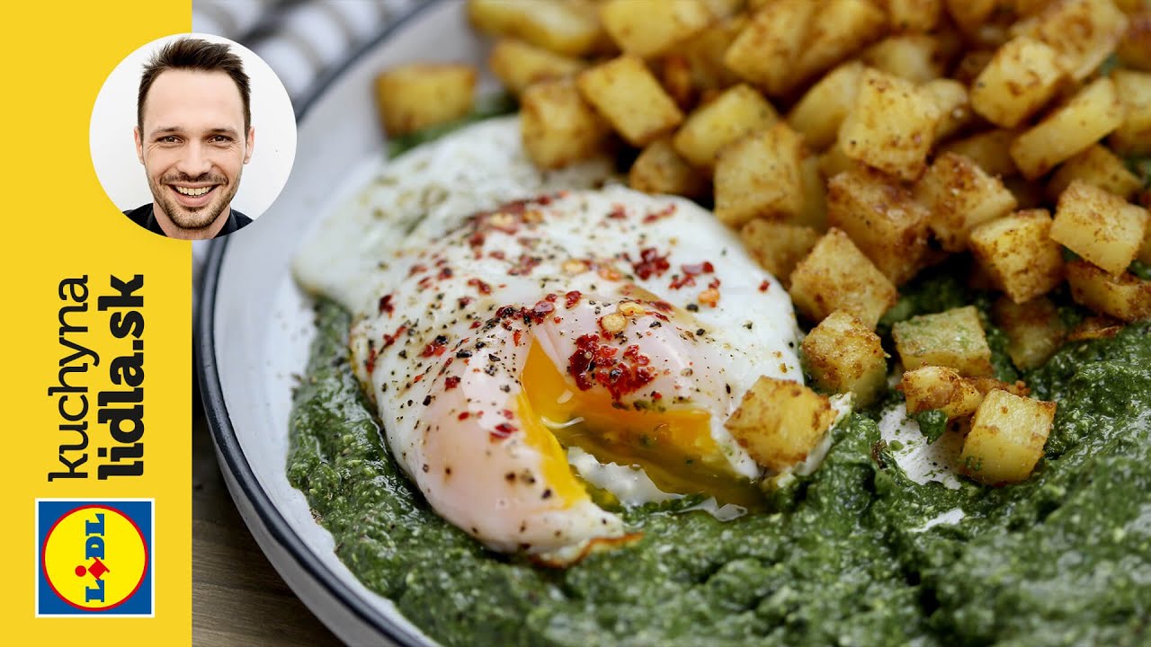 Krémový špenát s pečenými zemiakmi 🥔 | Martin Pyco Rausch | Kuchyňa Lidla