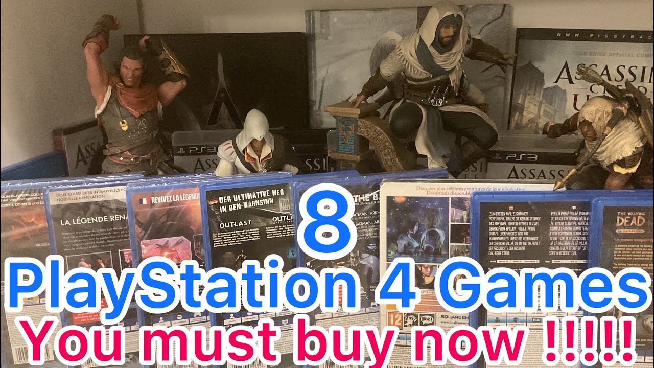 ICOLLECT EP4 - PlayStation 4 Games you MUST consider buying now before it’s too late. 