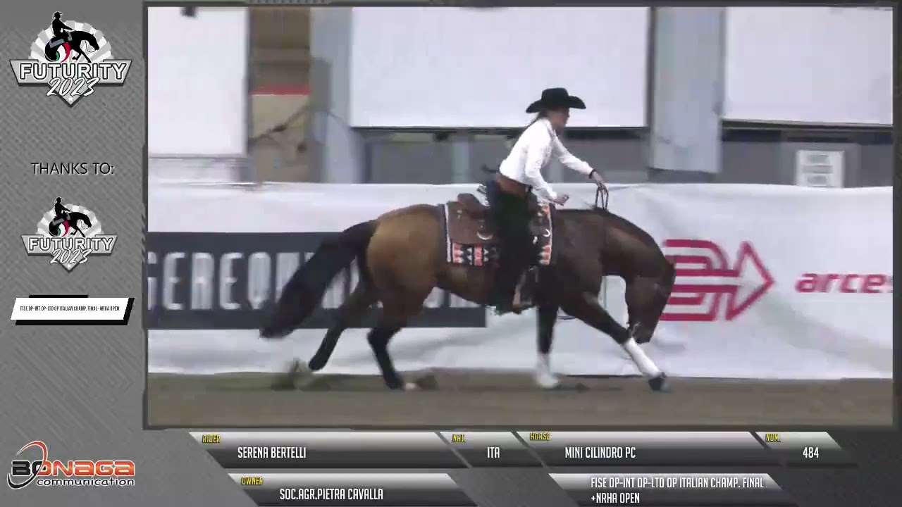 Futurity 2023 - SERENA BERTELLI & MINI CILINDRO PC score 213,5